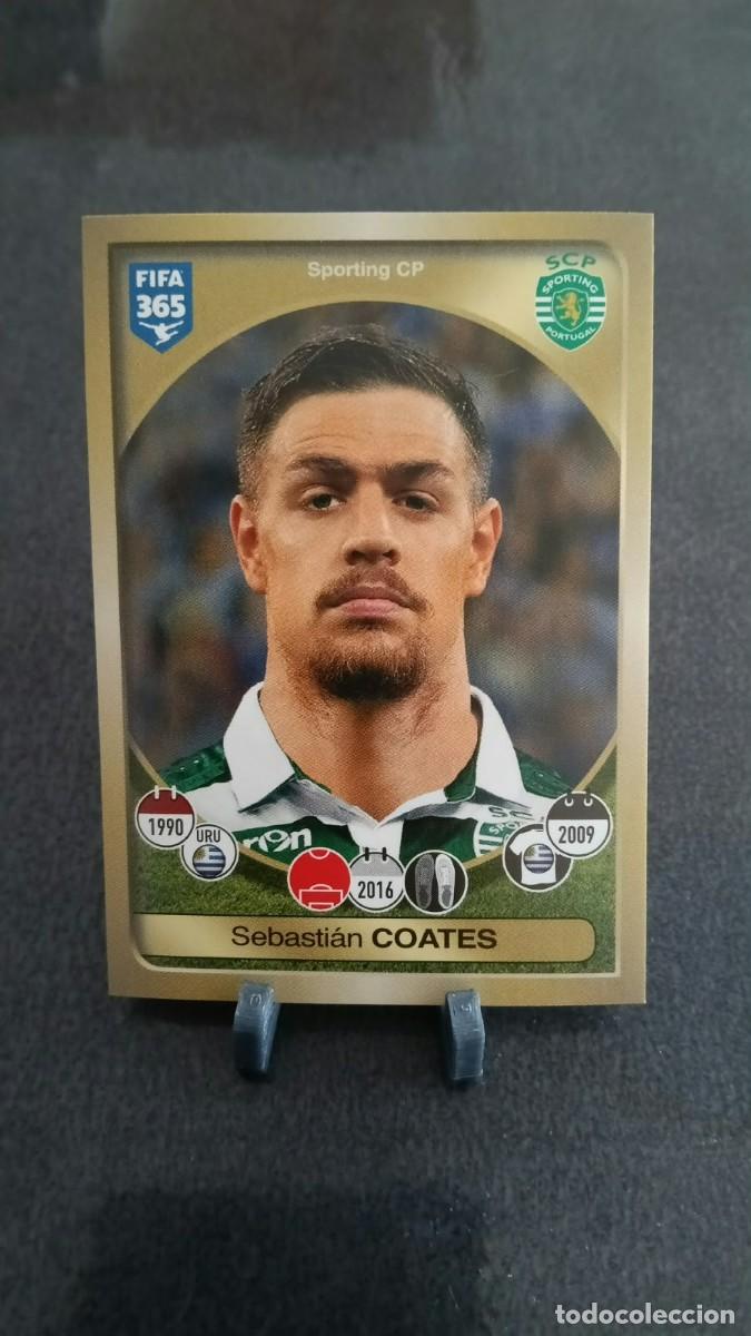 Cromos de f&uacute;tbol: Coates 38 Sporting Portugal 2016 2017 Fifa 365 Sin Pegar