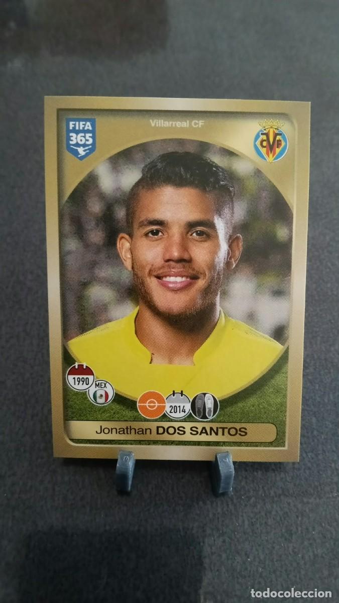 Cromos de f&uacute;tbol: Dos Santos 98 Villarreal 2016 2017 Fifa 365 Sin Pegar