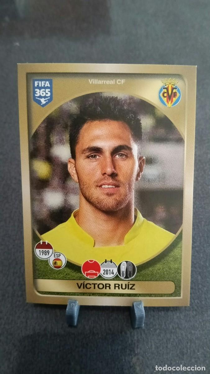 Cromos de f&uacute;tbol: Victor Ruiz 89 Villarreal 2016 2017 Fifa 365 Sin Pegar