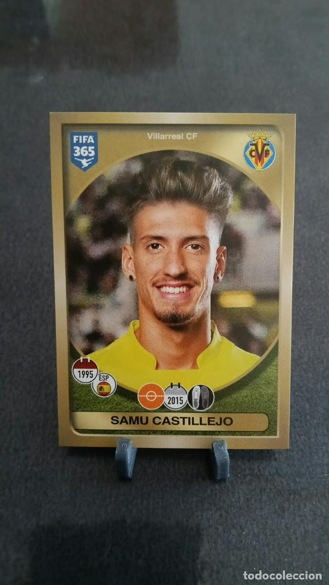 Cromos de f&uacute;tbol: Samu Castillejo 96 Villarreal 2016 2017 Fifa 365 Sin Pegar