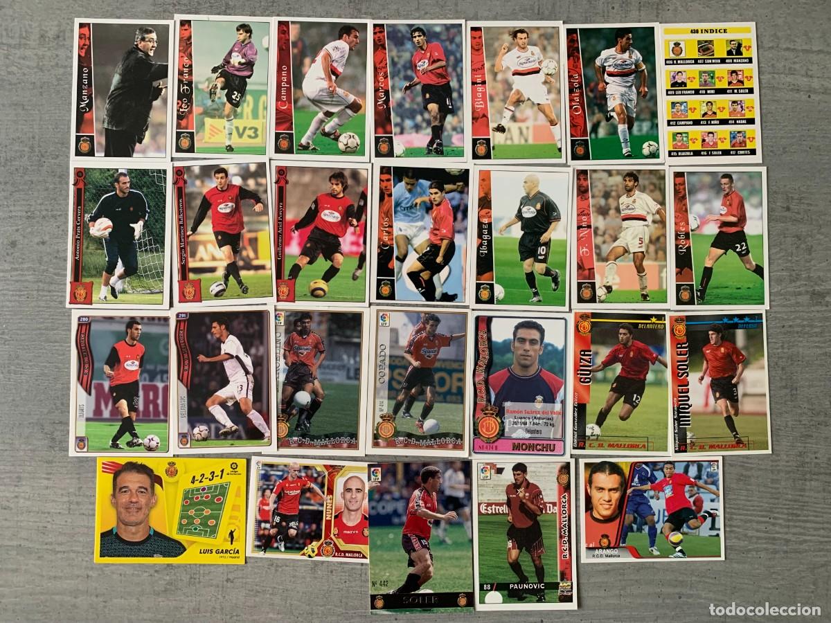 Cartes &agrave; collectionner de Football: LOTE DE CROMOS DEL MALLORCA