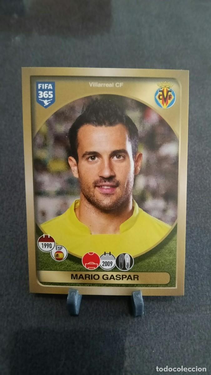 Cromos de f&uacute;tbol: Mario Gaspar 90 Villarreal 2016 2017 Fifa 365 Sin Pegar