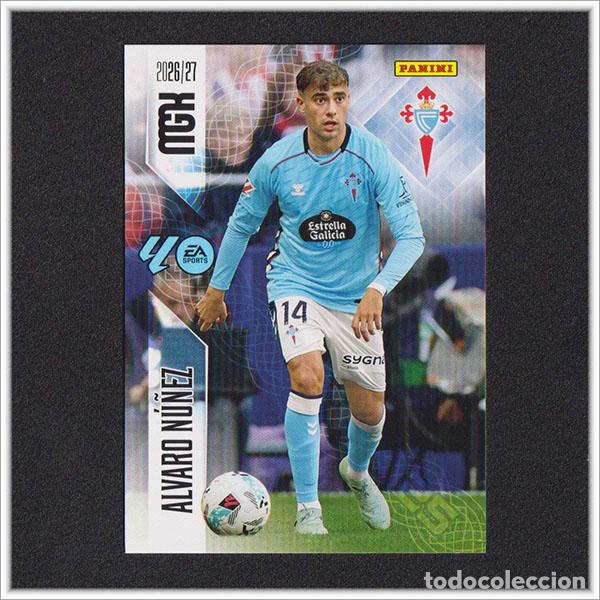 Cartes &agrave; collectionner de Football: MEGACRACKS 2026 2027 26 27 PANINI ALVARO NU&Ntilde;EZ 113 CELTA DE VIGO COLECCI&Oacute;N ALBUM LIGA F&Uacute;TBOL MGK