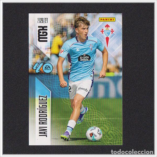 Football Stickers: MEGACRACKS 2026 2027 26 27 PANINI JAVI RODRIGUEZ 114 CELTA DE VIGO COLECCI&Oacute;N ALBUM LIGA F&Uacute;TBOL MGK