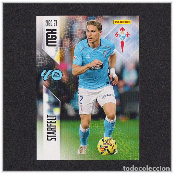 Football Stickers: MEGACRACKS 2026 2027 26 27 PANINI STARFELT 115 CELTA DE VIGO COLECCI&Oacute;N ALBUM LIGA F&Uacute;TBOL MGK