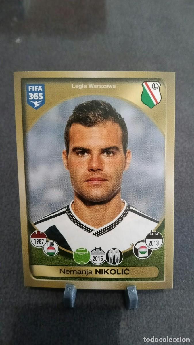 Cromos de f&uacute;tbol: Nikolic 350 Legia Warszawa 2016 2017 Fifa 365 Sin Pegar