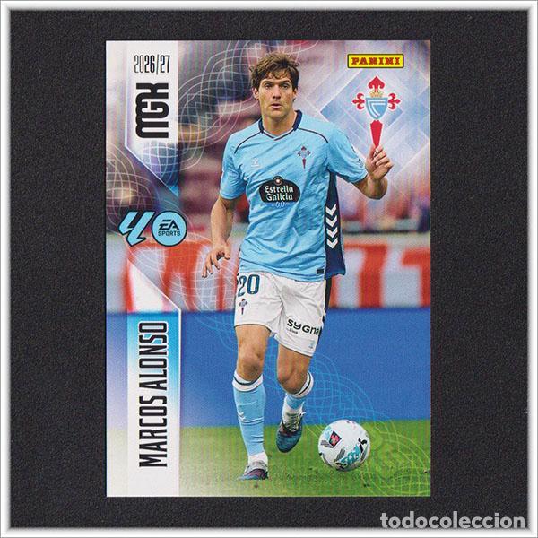 Football Stickers: MEGACRACKS 2026 2027 26 27 PANINI MARCOS ALONSO 116 CELTA DE VIGO COLECCI&Oacute;N ALBUM LIGA F&Uacute;TBOL MGK
