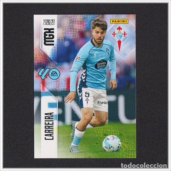 Football Stickers: MEGACRACKS 2026 2027 26 27 PANINI CARREIRA 117 CELTA DE VIGO COLECCI&Oacute;N ALBUM LIGA F&Uacute;TBOL MGK