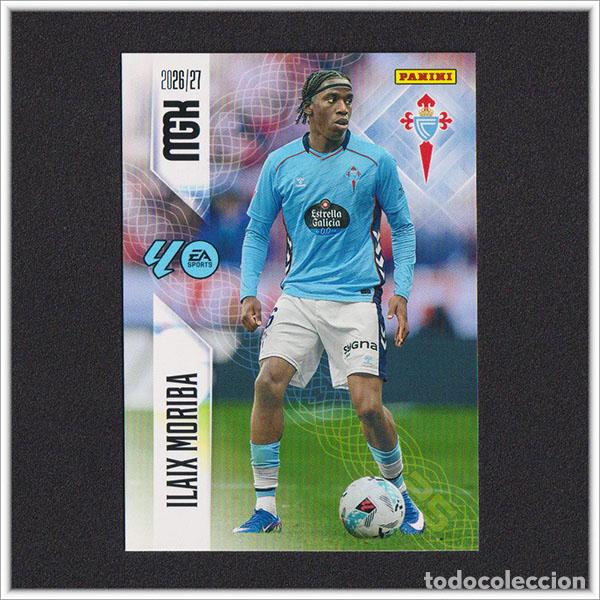 Football Stickers: MEGACRACKS 2026 2027 26 27 PANINI ILAIX MORIBA 118 CELTA DE VIGO COLECCI&Oacute;N ALBUM LIGA F&Uacute;TBOL MGK