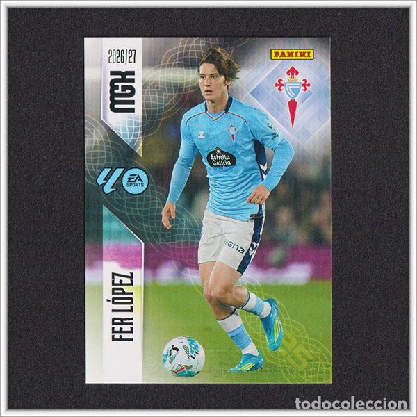 Football Stickers: MEGACRACKS 2026 2027 26 27 PANINI FER LOPEZ 121 CELTA DE VIGO COLECCI&Oacute;N ALBUM LIGA F&Uacute;TBOL MGK