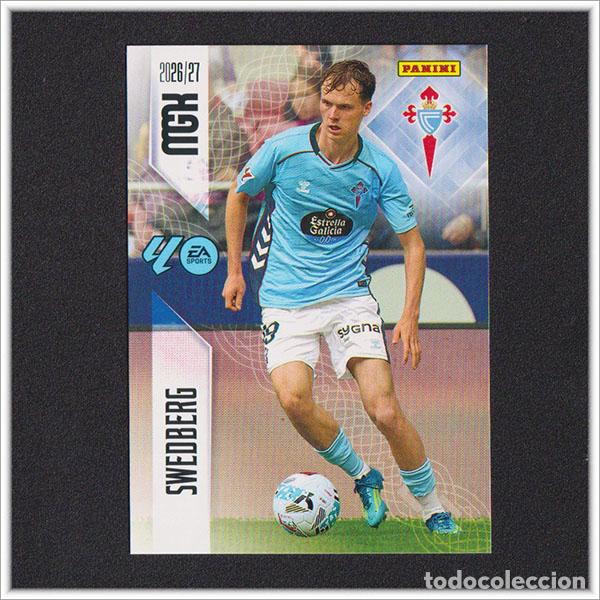 Football Stickers: MEGACRACKS 2026 2027 26 27 PANINI SWEDBERG 122 CELTA DE VIGO COLECCI&Oacute;N ALBUM LIGA F&Uacute;TBOL MGK