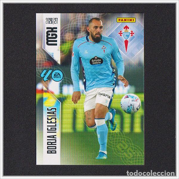 Football Stickers: MEGACRACKS 2026 2027 26 27 PANINI BORJA IGLESIAS 125 CELTA DE VIGO COLECCI&Oacute;N ALBUM LIGA F&Uacute;TBOL MGK