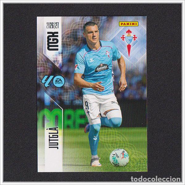 Football Stickers: MEGACRACKS 2026 2027 26 27 PANINI JUTGLA 126 CELTA DE VIGO COLECCI&Oacute;N ALBUM LIGA F&Uacute;TBOL MGK