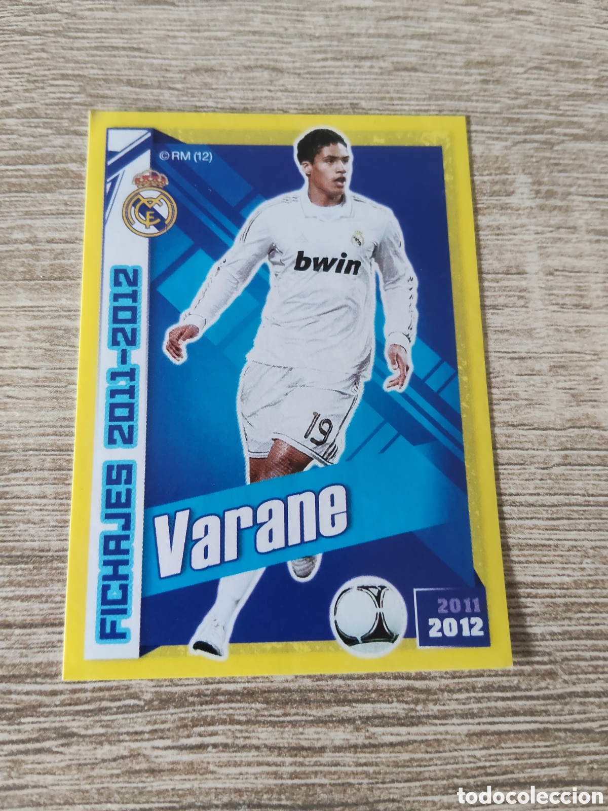 Football Stickers: Panini Real Madrid liga 2011 2012 11 12 19 Varane