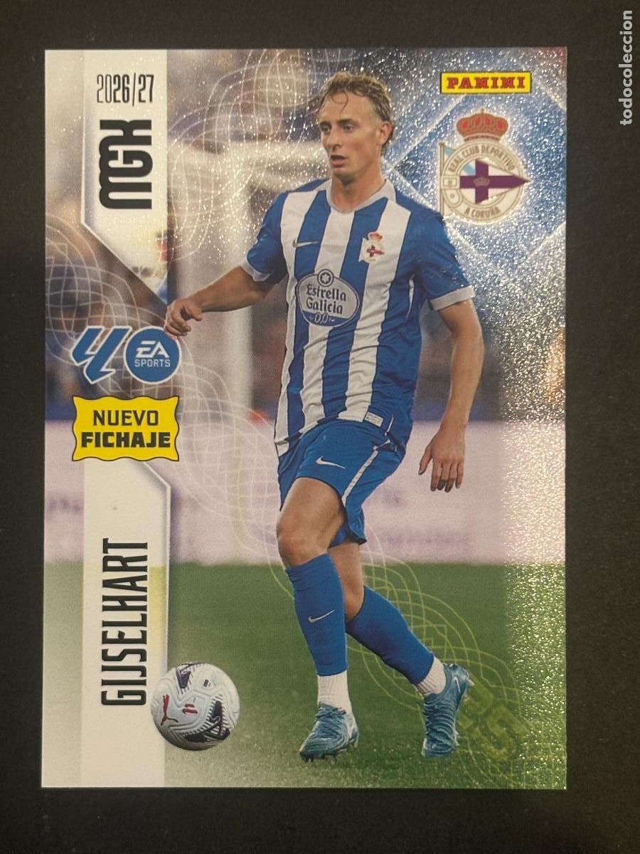 Cromos de f&uacute;tbol: 463 GIJSELHART DEPORTIVO NUEVOS FICHAJES 2&ordf; EDICI&Oacute;N MEGACRACKS MGK 26-27 2026-2027