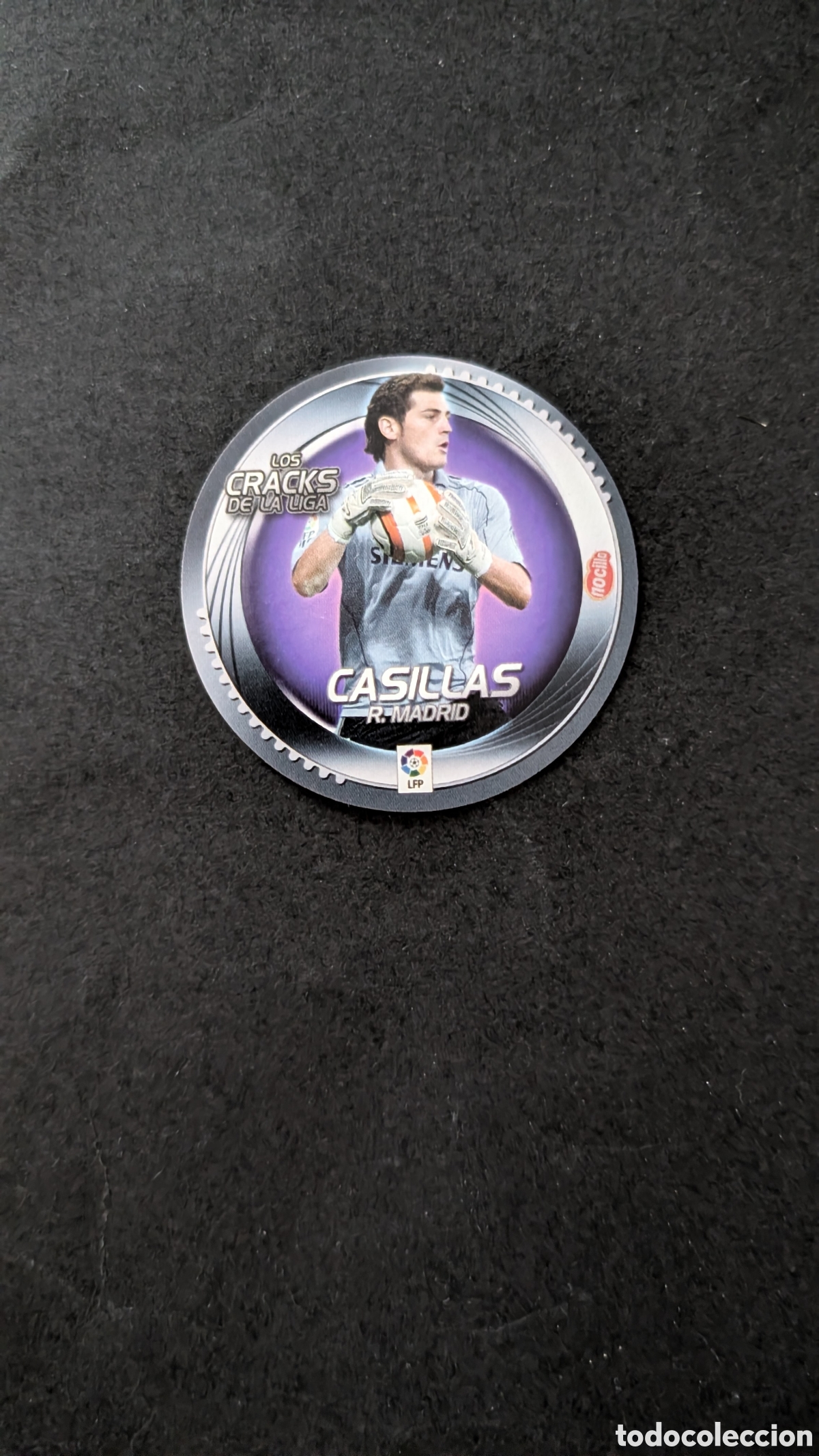 Fu&szlig;ball-Sticker: CASILLAS REAL MADRID NOCILLA CRACKS LIGA ESTE 2006/07 06 07 NUNCA PEGADO SIN PEGAR