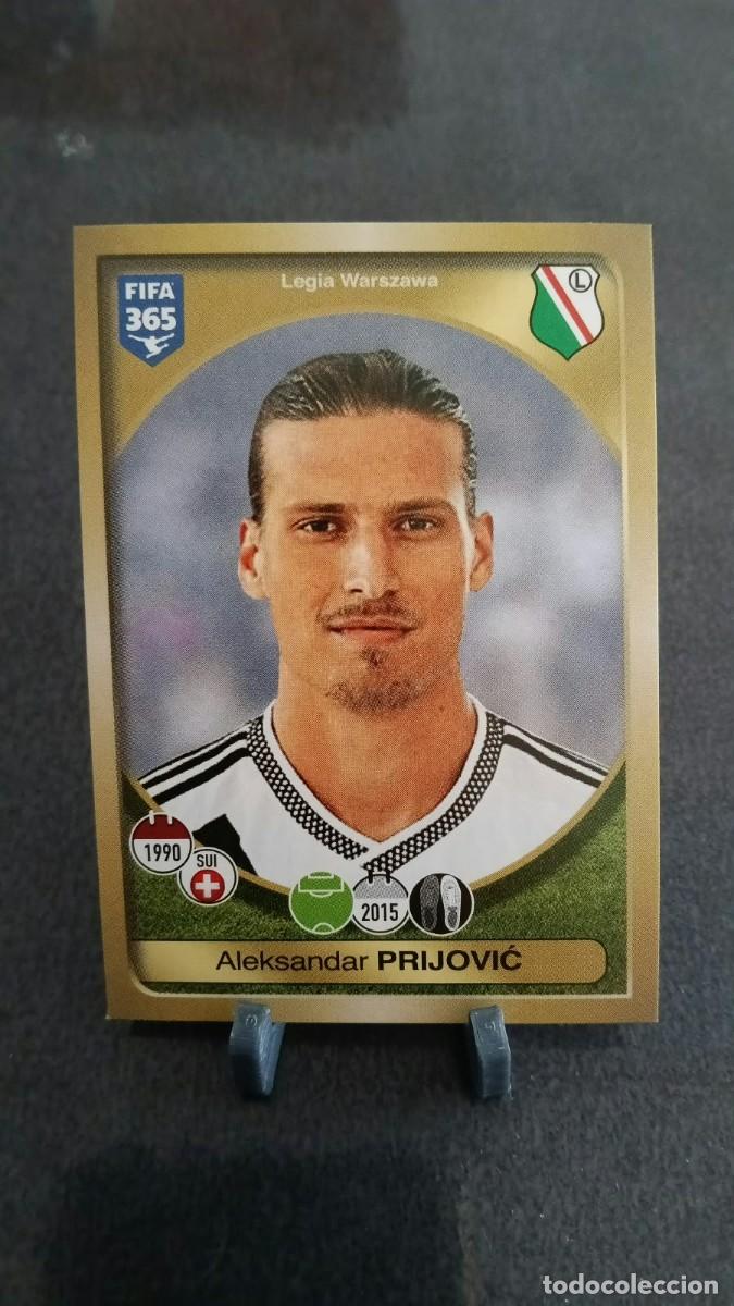 Cromos de f&uacute;tbol: Prijovic 351 Legia Warszawa 2016 2017 Fifa 365 Sin Pegar