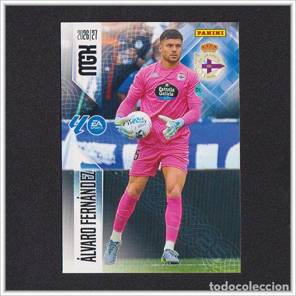 Fu&szlig;ball-Sticker: MEGACRACKS 2026 2027 26 27 PANINI ALVARO FERNANDEZ 128 DEPORTIVO CORU&Ntilde;A COLECCI&Oacute;N ALBUM LIGA MGK