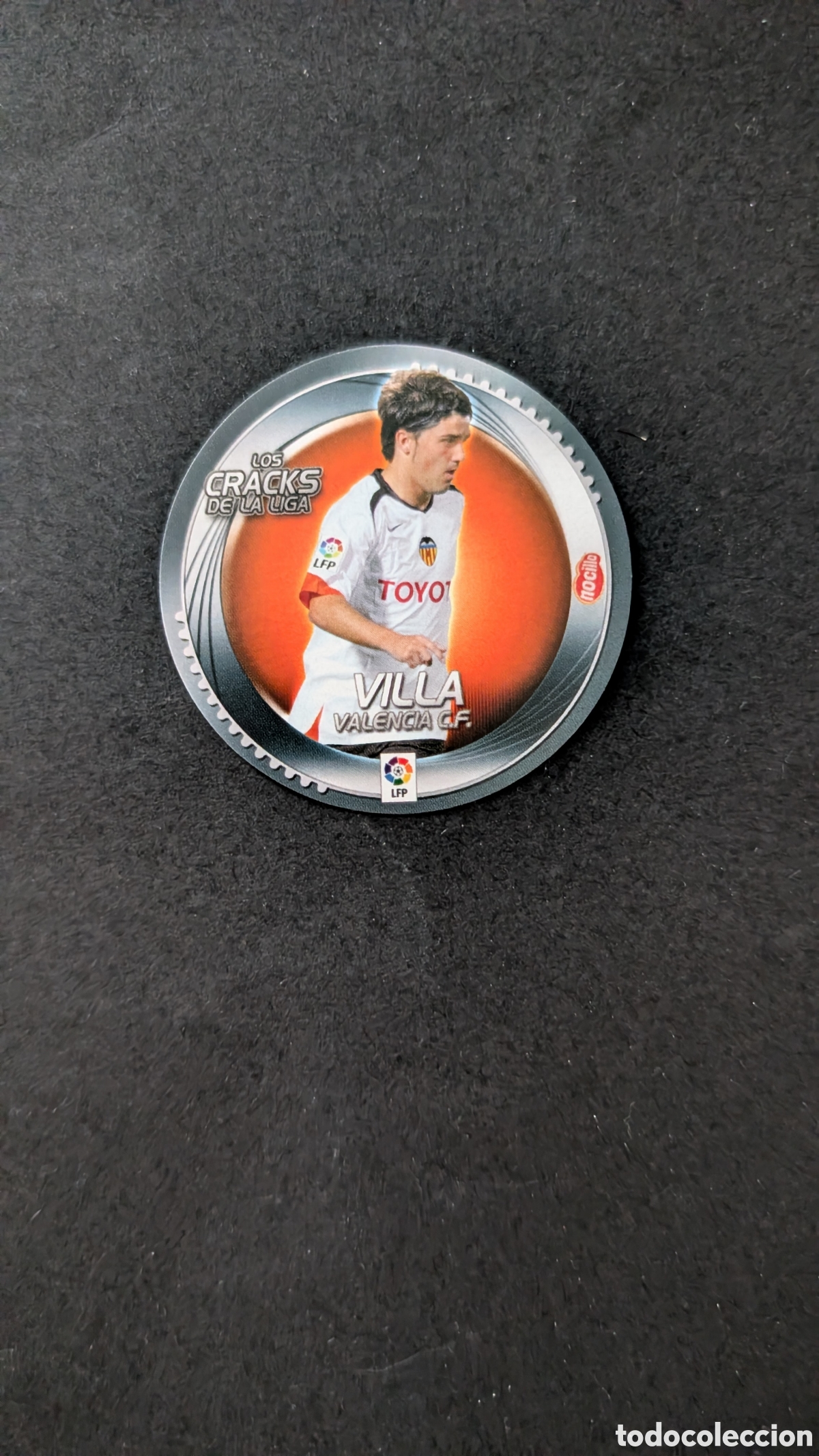 Fu&szlig;ball-Sticker: VILLA VALENCIA NOCILLA CRACKS LIGA ESTE 2006/07 06 07 NUNCA PEGADO SIN PEGAR