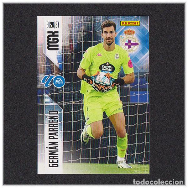 Fu&szlig;ball-Sticker: MEGACRACKS 2026 2027 26 27 PANINI GERMAN PARRE&Ntilde;O 129 DEPORTIVO CORU&Ntilde;A COLECCI&Oacute;N ALBUM LIGA MGK