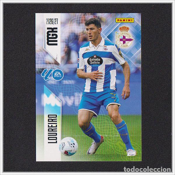 Fu&szlig;ball-Sticker: MEGACRACKS 2026 2027 26 27 PANINI LOUREIRO 131 DEPORTIVO CORU&Ntilde;A COLECCI&Oacute;N ALBUM LIGA MGK