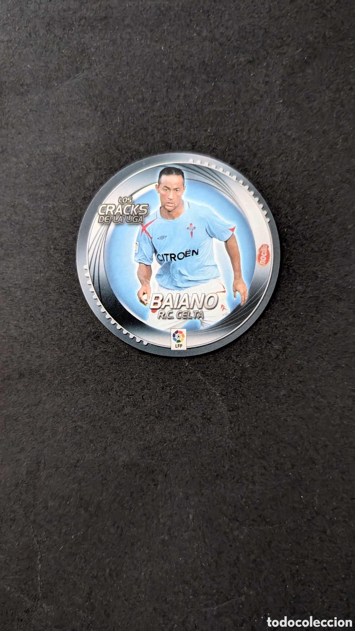 Fu&szlig;ball-Sticker: BAIANO CELTA NOCILLA CRACKS LIGA ESTE 2006/07 06 07 NUNCA PEGADO SIN PEGAR