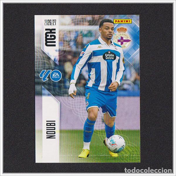 Cromos de f&uacute;tbol: MEGACRACKS 2026 2027 26 27 PANINI NOUBI 132 DEPORTIVO CORU&Ntilde;A COLECCI&Oacute;N ALBUM LIGA MGK