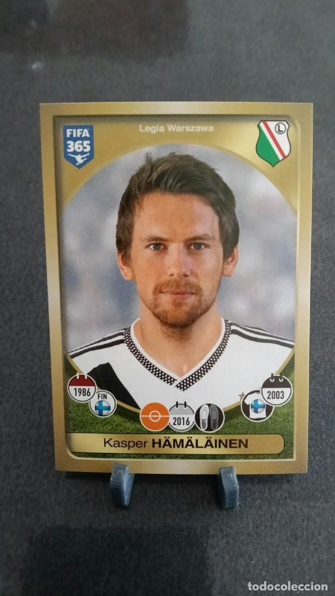 Cromos de f&uacute;tbol: Hamalainen 346 Legia Warszawa 2016 2017 Fifa 365 Sin Pegar