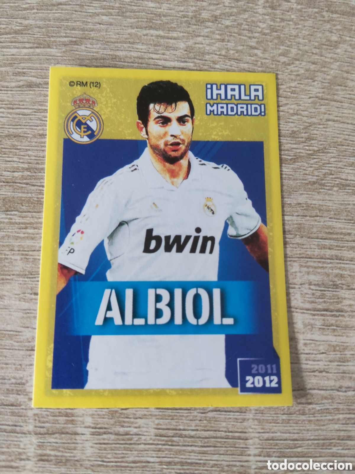 Cromos de f&uacute;tbol: Panini Real Madrid liga 2011 2012 11 12 70 Albiol