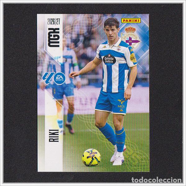 Cromos de f&uacute;tbol: MEGACRACKS 2026 2027 26 27 PANINI RIKI 137 DEPORTIVO CORU&Ntilde;A COLECCI&Oacute;N ALBUM LIGA MGK