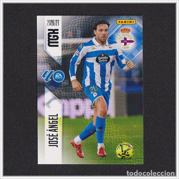 Cromos de f&uacute;tbol: MEGACRACKS 2026 2027 26 27 PANINI JOSE ANGEL 139 DEPORTIVO CORU&Ntilde;A COLECCI&Oacute;N ALBUM LIGA MGK