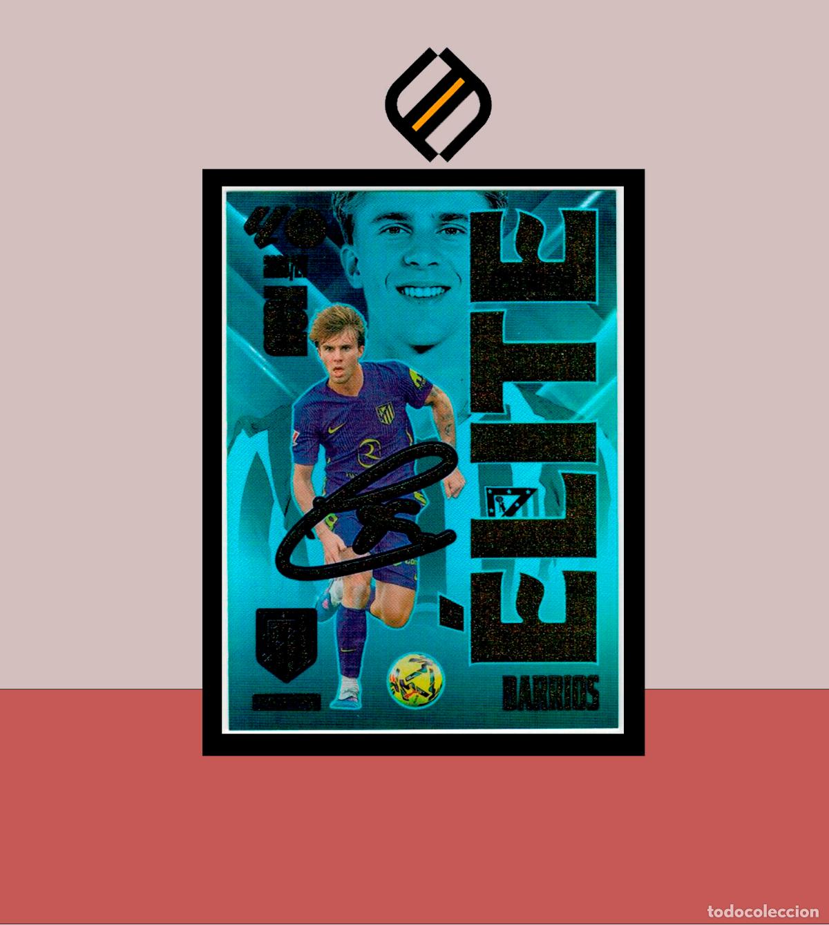 Cromos de f&uacute;tbol: MEGACRACKS 2026 2027 26 27 PANINI P 1 BARRIOS ATL&Eacute;TICO MADRID &Eacute;LITE COLECCI&Oacute;N ALB&Uacute;M MGK