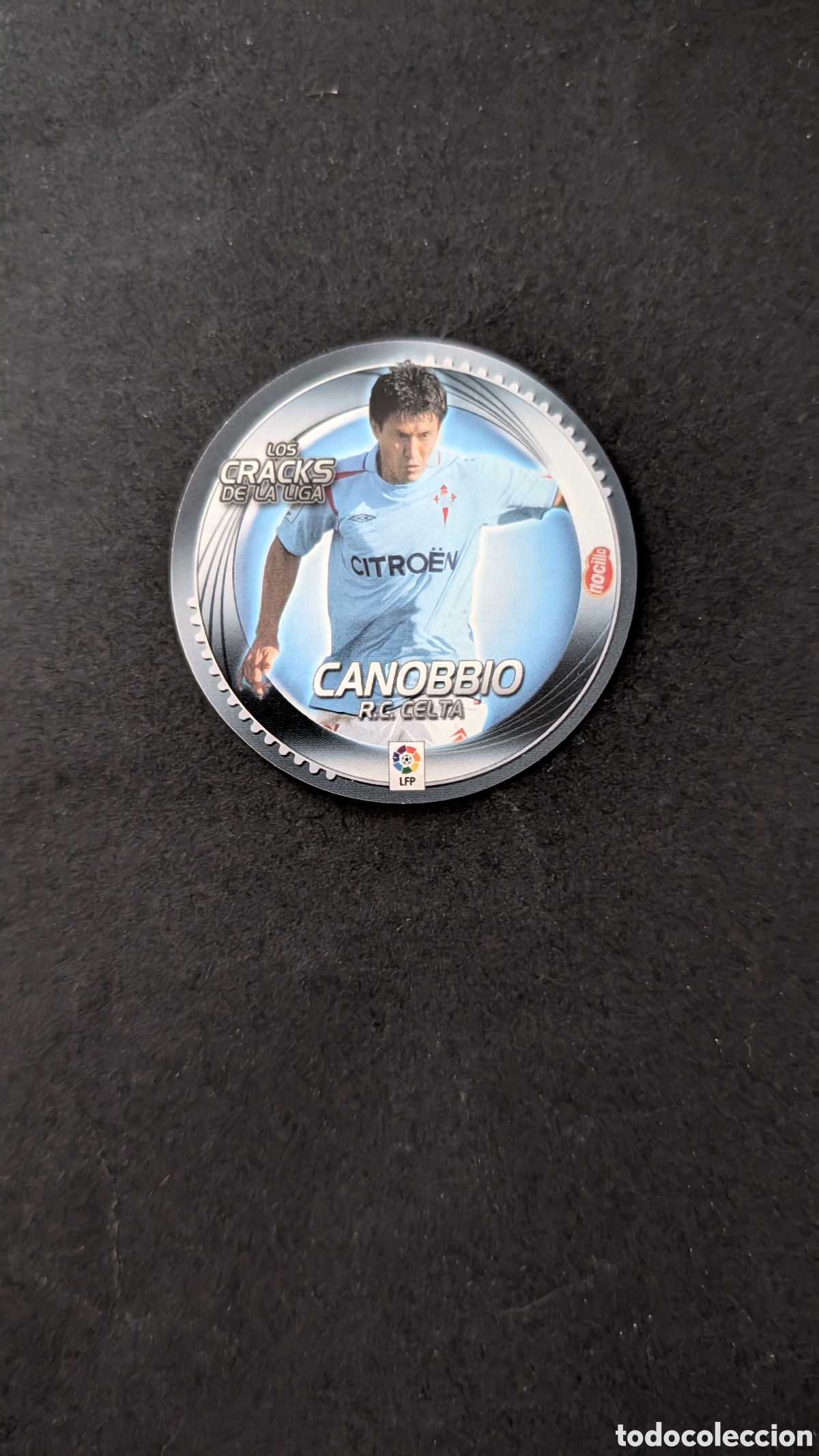 Fu&szlig;ball-Sticker: CANOBBIO CELTA NOCILLA CRACKS LIGA ESTE 2006/07 06 07 NUNCA PEGADO SIN PEGAR