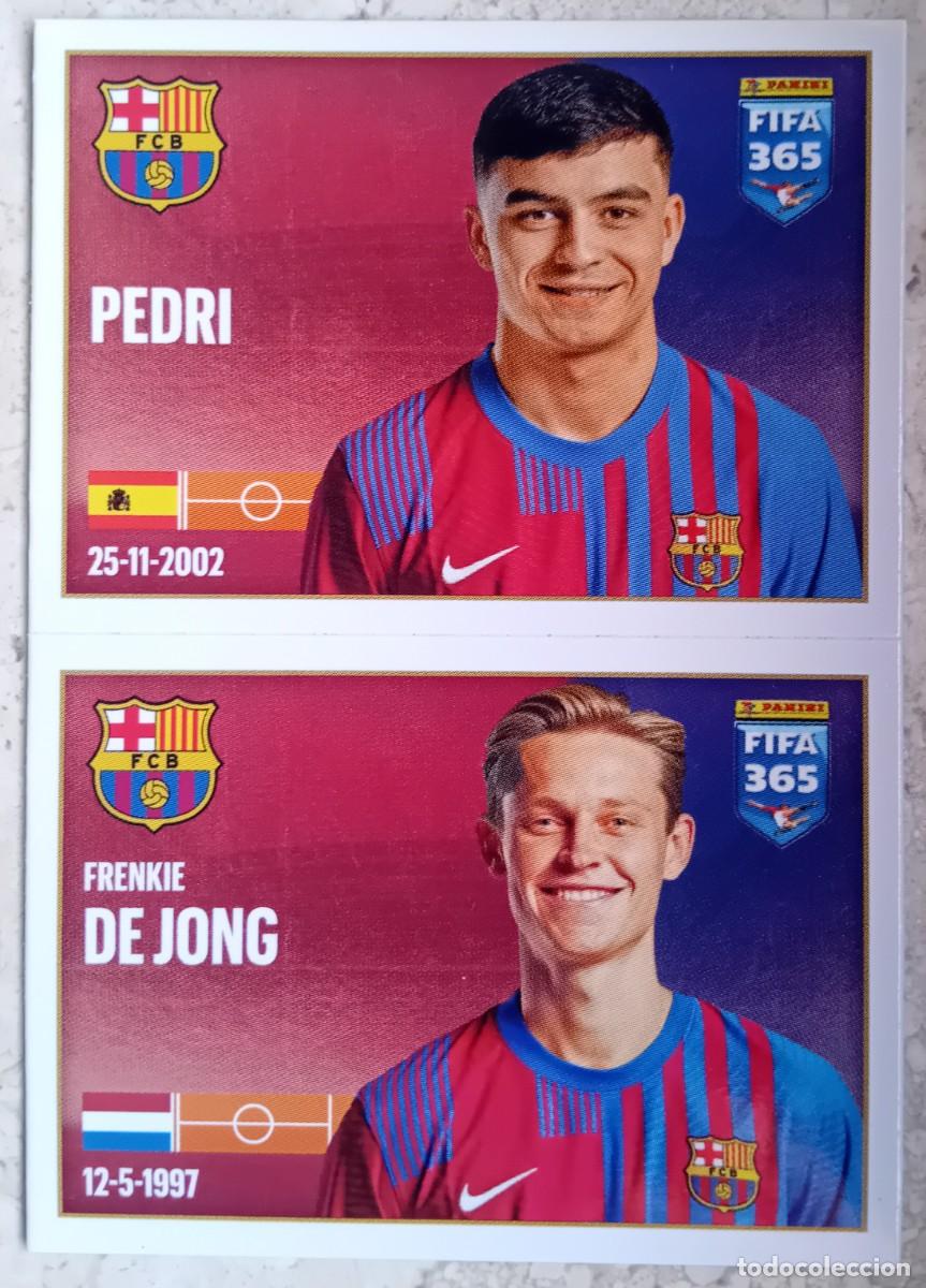 Cromos de f&uacute;tbol: Figurina Panini 2021-22 Cromo Fifa 365 2022 Pedri De Jong Barcelona n 114