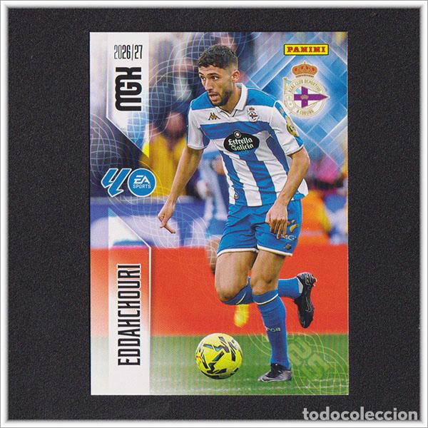 Cromos de f&uacute;tbol: MEGACRACKS 2026 2027 26 27 PANINI EDDAHCHOURI 143 DEPORTIVO CORU&Ntilde;A COLECCI&Oacute;N ALBUM LIGA MGK
