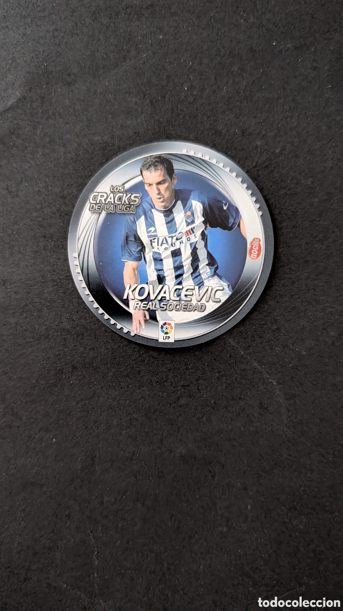 Cromos de f&uacute;tbol: KOVACEVIC REAL SOCIEDAD NOCILLA CRACKS LIGA ESTE 2006/07 06 07 NUNCA PEGADO SIN PEGAR