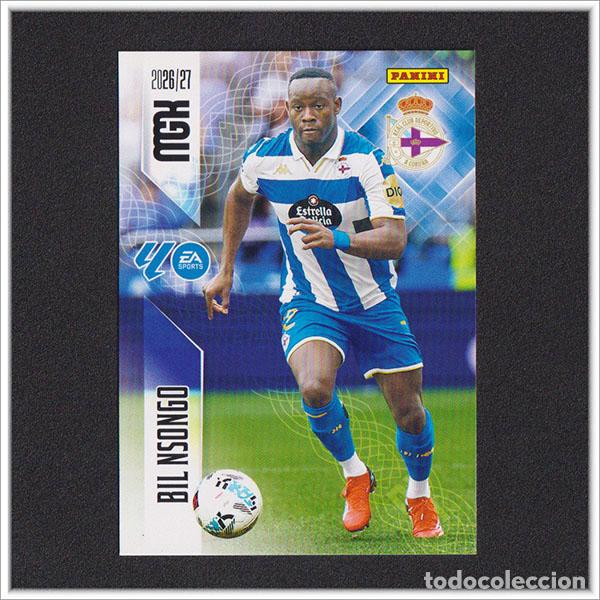 Cromos de f&uacute;tbol: MEGACRACKS 2026 2027 26 27 PANINI BIL NSONGO 144 DEPORTIVO CORU&Ntilde;A COLECCI&Oacute;N ALBUM LIGA MGK