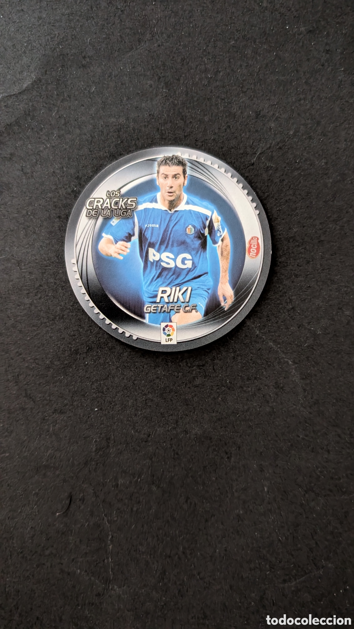 Cromos de f&uacute;tbol: RIKI GETAFE NOCILLA CRACKS LIGA ESTE 2006/07 06 07 NUNCA PEGADO SIN PEGAR