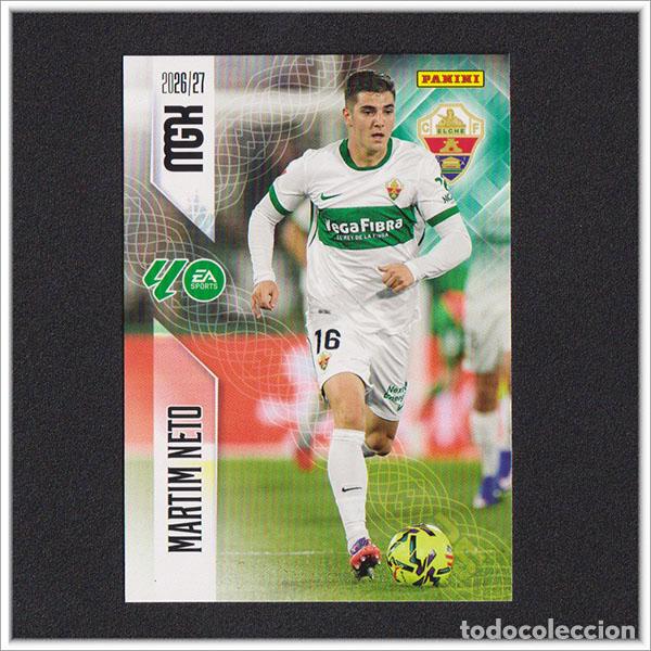 Cromos de f&uacute;tbol: MEGACRACKS 2026 2027 26 27 PANINI MARTIM NETO 155 ELCHE COLECCI&Oacute;N ALBUM LIGA F&Uacute;TBOL MGK