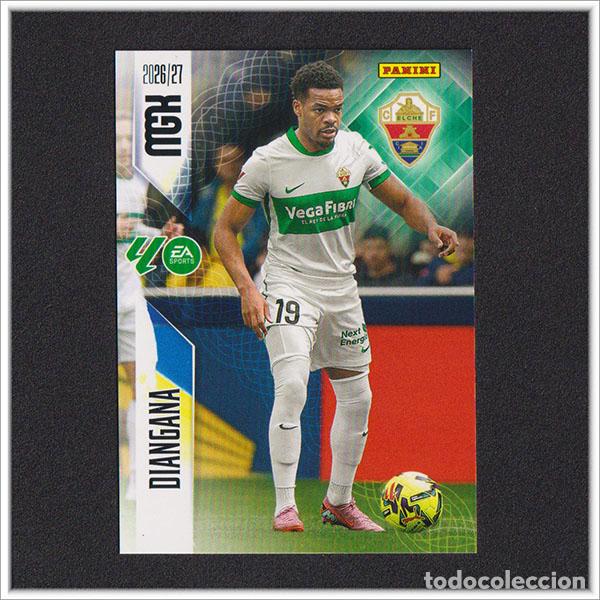 Cromos de f&uacute;tbol: MEGACRACKS 2026 2027 26 27 PANINI DIANGANA 160 ELCHE COLECCI&Oacute;N ALBUM LIGA F&Uacute;TBOL MGK