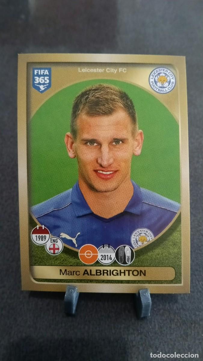 Cromos de f&uacute;tbol: Albrighton 128 Leicester 2016 2017 Fifa 365 Sin Pegar