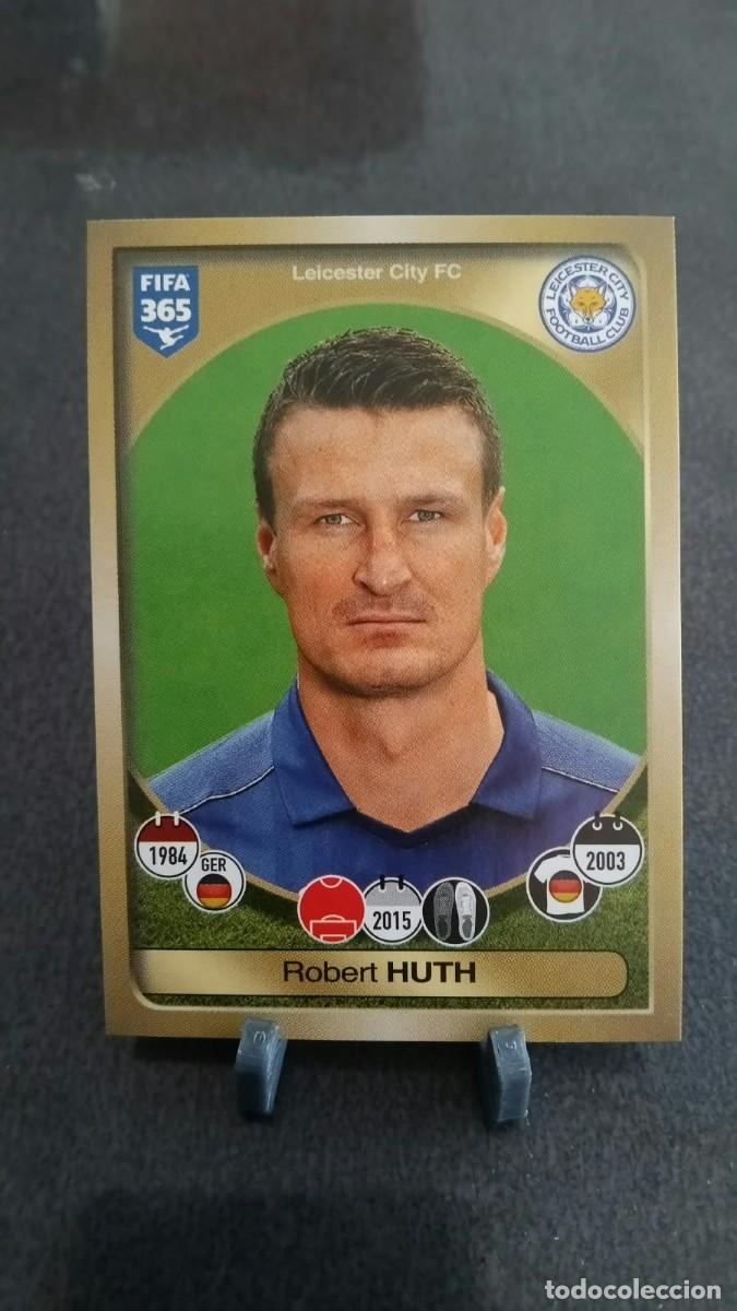 Cromos de f&uacute;tbol: Huth 122 Leicester 2016 2017 Fifa 365 Sin Pegar