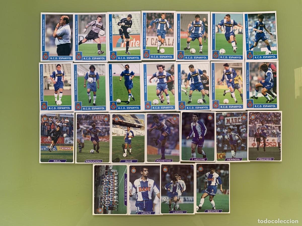 Cromos de f&uacute;tbol: LOTE DE CROMOS DEL REAL CLUB DEPORTIVO ESPA&Ntilde;OL