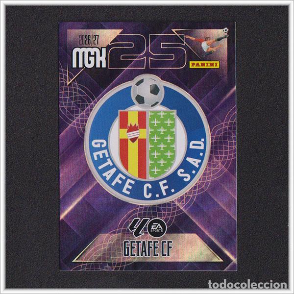 Cromos de f&uacute;tbol: MEGACRACKS 2026 2027 26 27 PANINI ESCUDO 181 GETAFE COLECCI&Oacute;N ALBUM LIGA F&Uacute;TBOL MGK