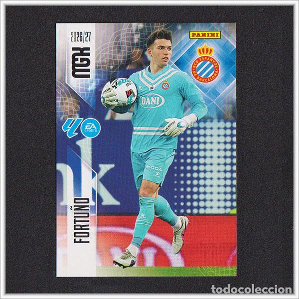 Cromos de f&uacute;tbol: MEGACRACKS 2026 2027 26 27 PANINI FORTU&Ntilde;O 165 ESPANYOL COLECCI&Oacute;N ALBUM LIGA F&Uacute;TBOL MGK