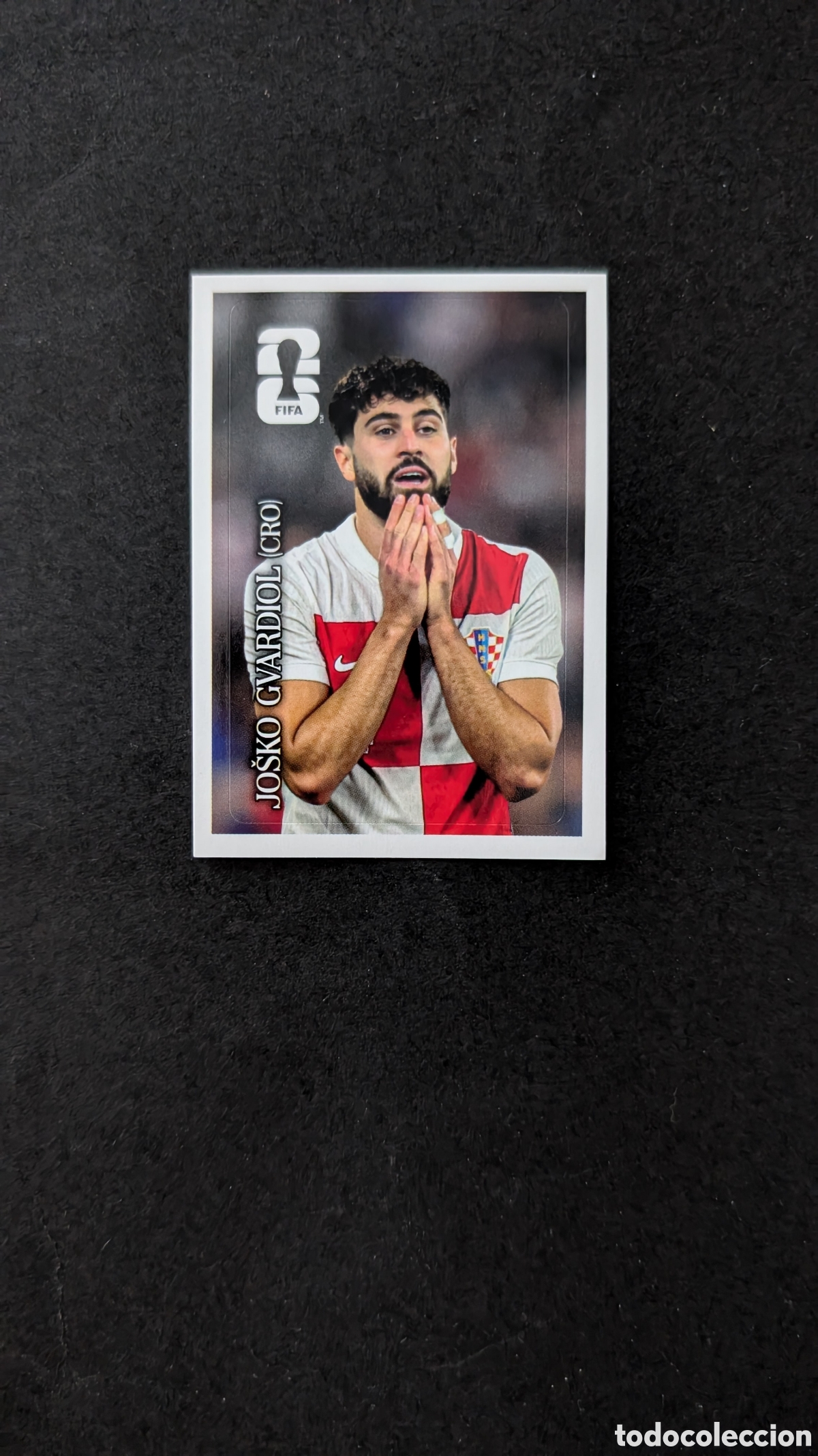 Cartes &agrave; collectionner de Football: GVARDIOL CROACIA 4 COCA COLA WORLD CUP MUNDIAL 2026 26 PANINI NUNCA PEGADO