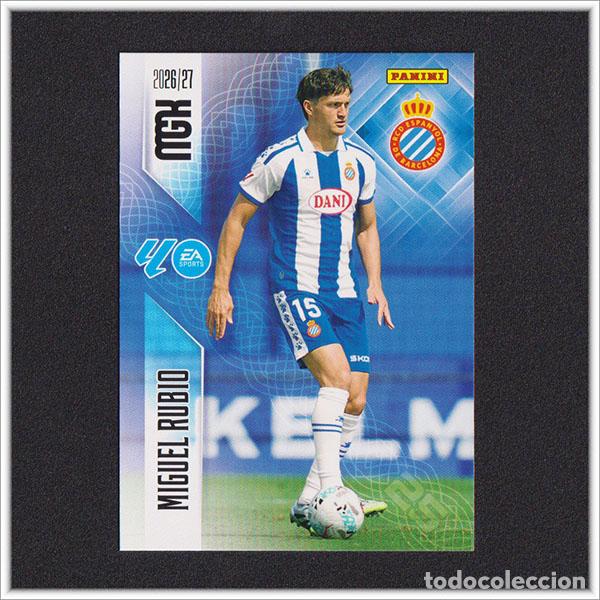 Cromos de f&uacute;tbol: MEGACRACKS 2026 2027 26 27 PANINI MIGUEL RUBIO 170 ESPANYOL COLECCI&Oacute;N ALBUM LIGA F&Uacute;TBOL MGK