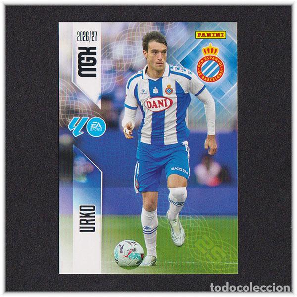 Cromos de f&uacute;tbol: MEGACRACKS 2026 2027 26 27 PANINI URKO 172 ESPANYOL COLECCI&Oacute;N ALBUM LIGA F&Uacute;TBOL MGK