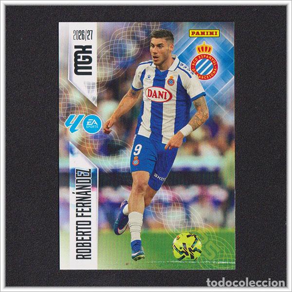 Cromos de f&uacute;tbol: MEGACRACKS 2026 2027 26 27 PANINI ROBERTO FERNANDEZ 178 ESPANYOL COLECCI&Oacute;N ALBUM LIGA F&Uacute;TBOL MGK