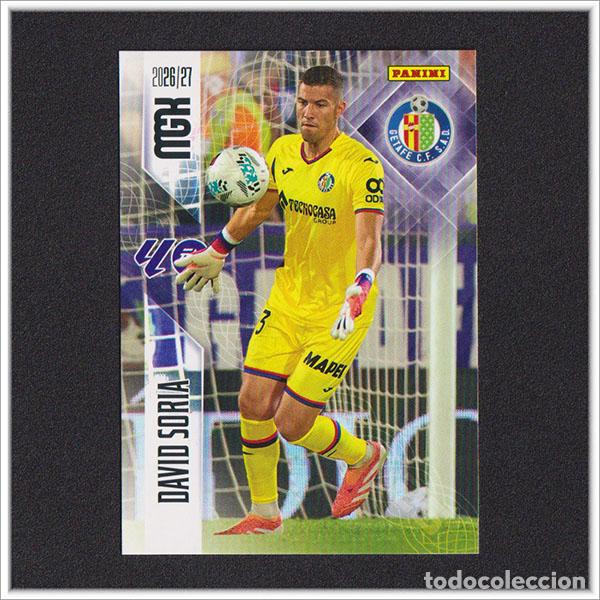 Cromos de f&uacute;tbol: MEGACRACKS 2026 2027 26 27 PANINI DAVID SORIA 182 GETAFE COLECCI&Oacute;N ALBUM LIGA F&Uacute;TBOL MGK